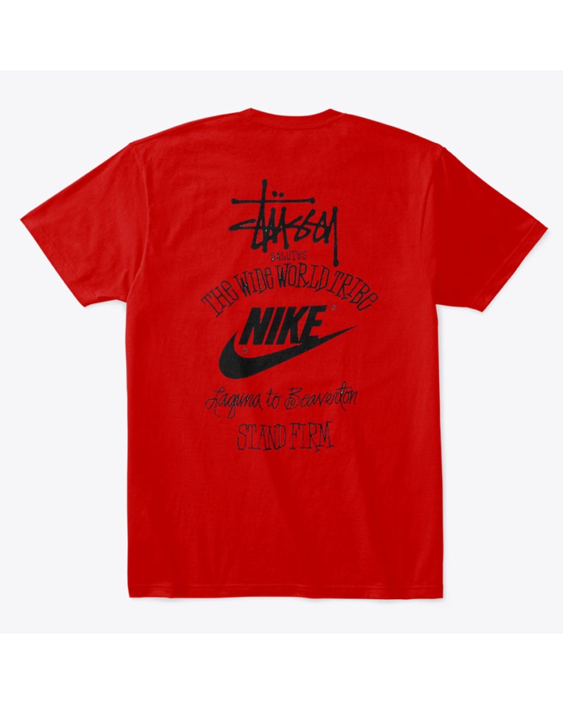 Stussy Tシャツ 神戸 - Nike X The ワイド World Tribe 赤 | ステューシー 日本 店舗